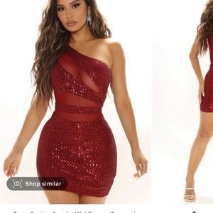 TWO NEW FASHION NOVA DRESSES SIZE MED $40 FOR BOTH DRESSES.